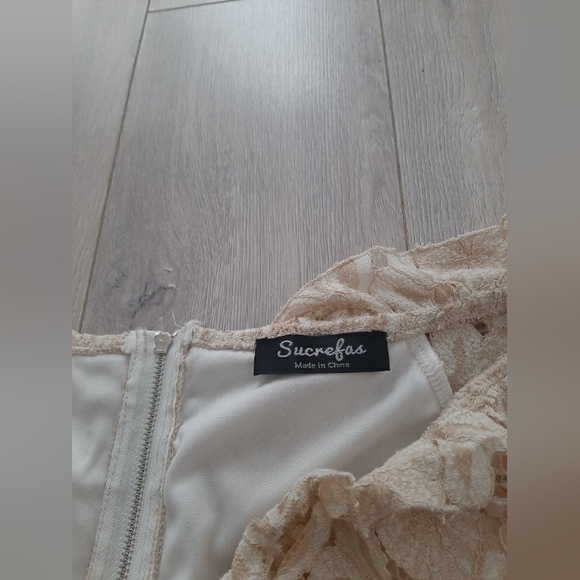 Floral yellow crop top - Picture 4 of 8